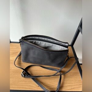 Wallet Purse - 3 Pocket Grey Purse